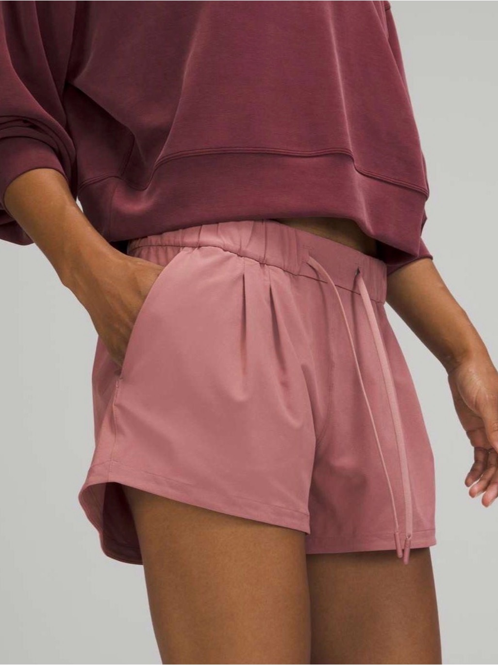 Lululemon Stroll At Sundown Short 3" Spiced Chai